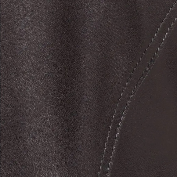 Halogen Genuine Leather Jacket - Black - Excellent Condition - Picture 8 of 8